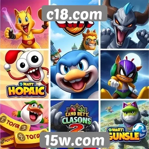 Novos jogos disponíveis no site c18 com críticas positivas